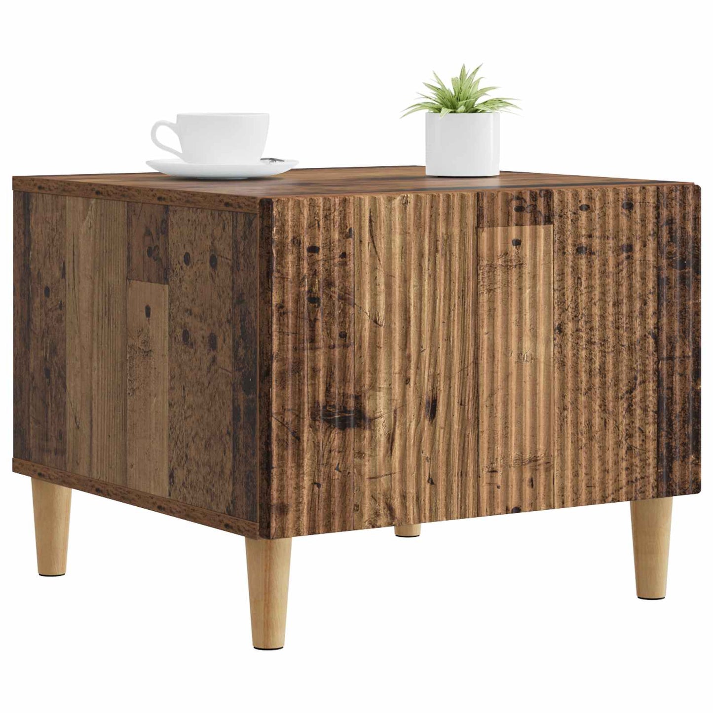 vidaXL Coffee Table Old Wood 49 x 50 x 40 cm Engineered Wood 3