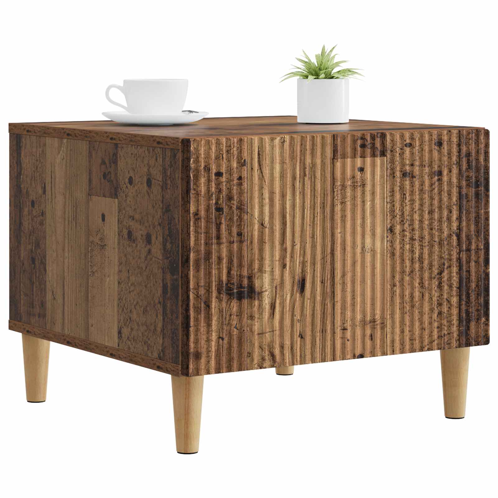 vidaXL Coffee Table Old Wood 49 x 50 x 40 cm Engineered Wood 3