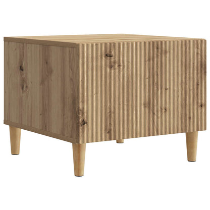 vidaXL Coffee Table Artisan Oak 49 x 50 x 40 cm Engineered Wood 2