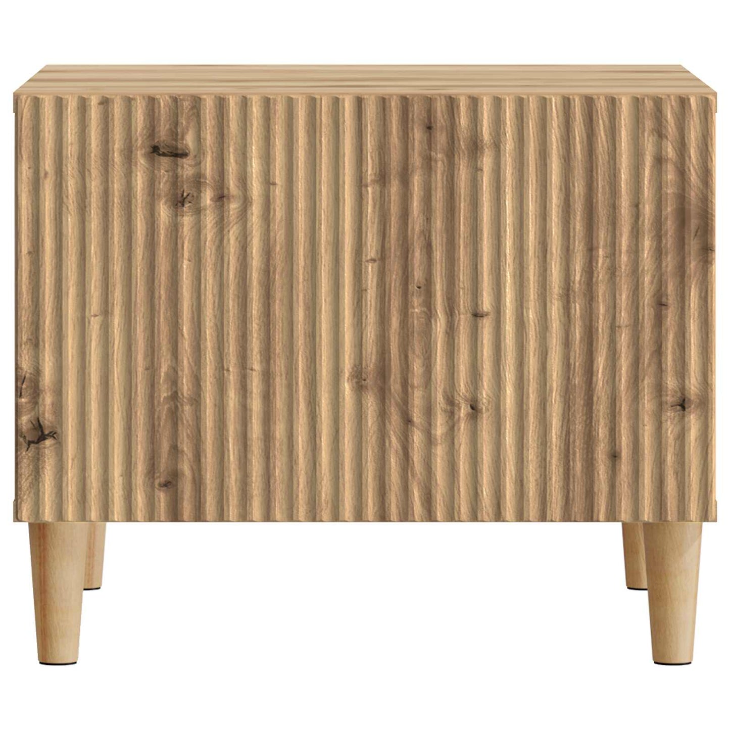 vidaXL Coffee Table Artisan Oak 49 x 50 x 40 cm Engineered Wood 5