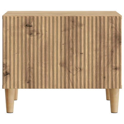 vidaXL Coffee Table Artisan Oak 49 x 50 x 40 cm Engineered Wood 5