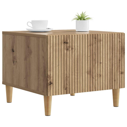 vidaXL Coffee Table Artisan Oak 49 x 50 x 40 cm Engineered Wood 3