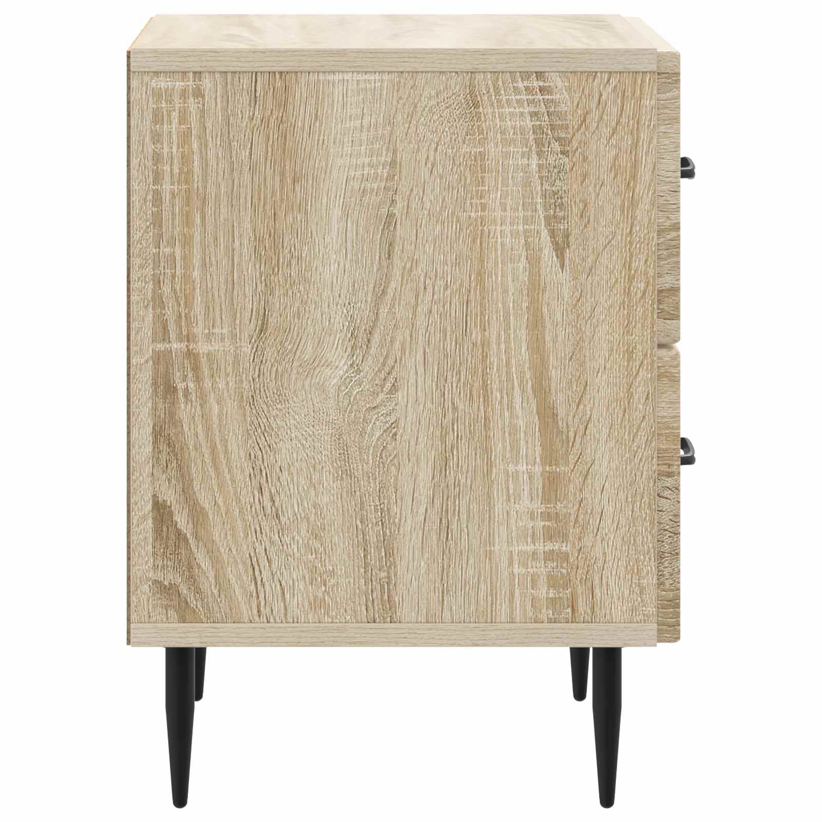 vidaXL Bedside Cabinet Sonoma Oak 43 x 34.5 x 47.5 cm Engineered Wood 6
