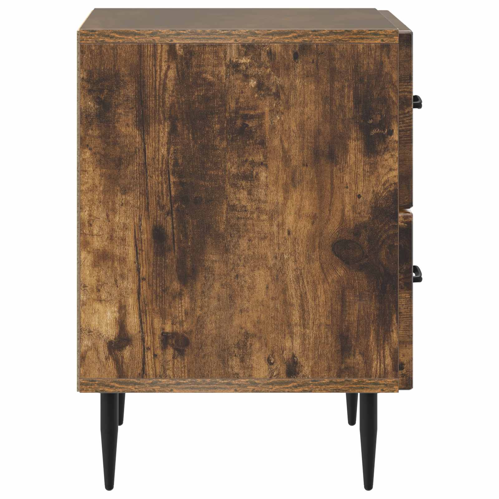 vidaXL Bedside Cabinet Smoked Oak 43 x 34.5 x 47.5 cm Engineered Wood 6