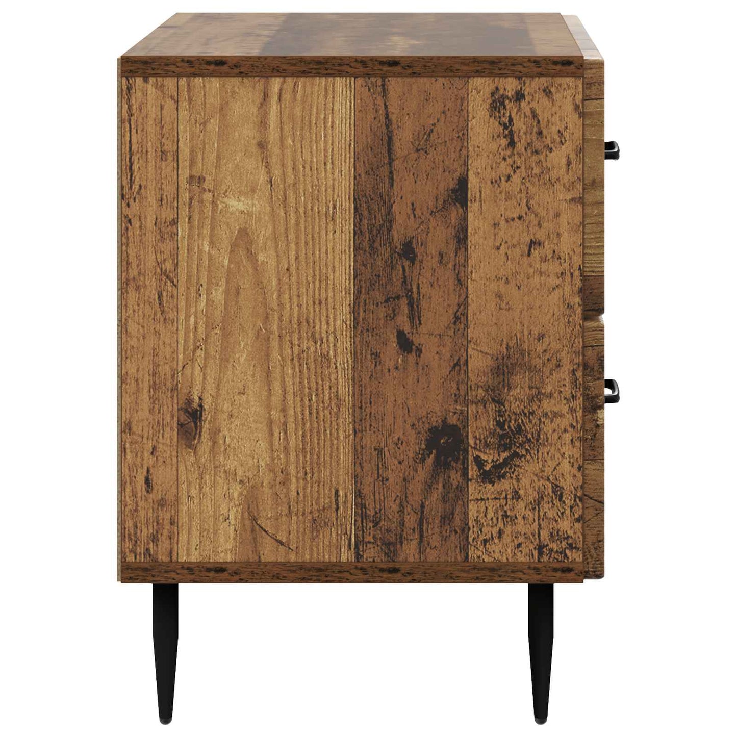 vidaXL Bedside Cabinet Old Wood 62 x 34.5 x 47.5 cm Engineered Wood 6
