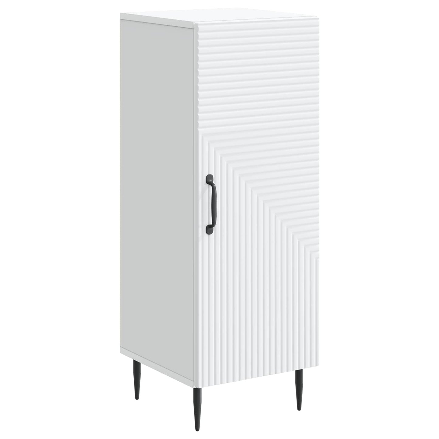 vidaXL Sideboard White 33 x 34.5 x 89.5 cm Engineered Wood 2