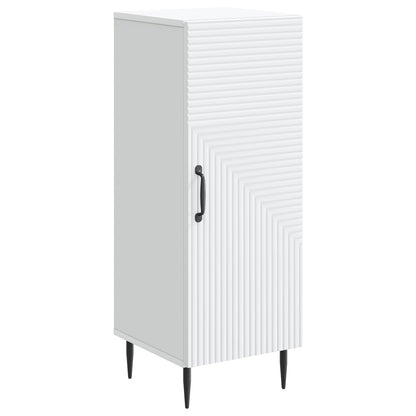 vidaXL Sideboard White 33 x 34.5 x 89.5 cm Engineered Wood 2