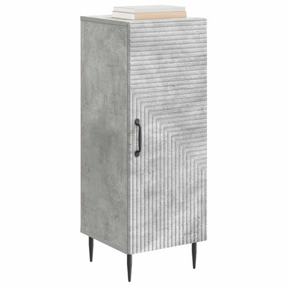vidaXL Sideboard Concrete Grey 33 x 34.5 x 89.5 cm Engineered Wood 3