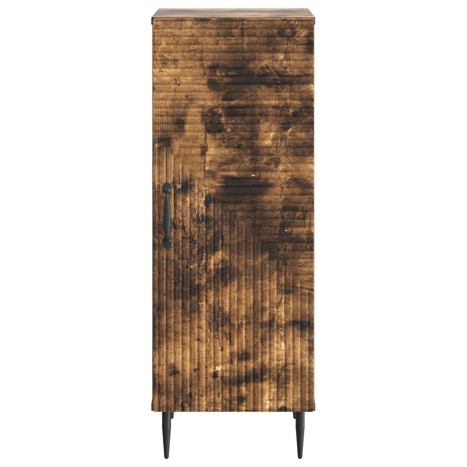 vidaXL Sideboard Smoked Oak 33 x 34.5 x 89.5 cm Engineered Wood 5