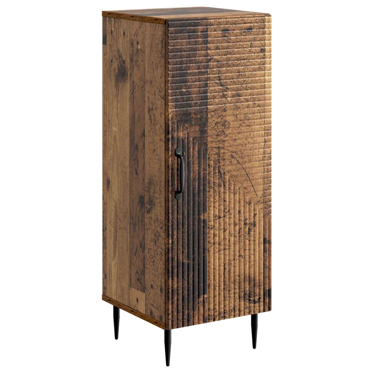 vidaXL Sideboard Old Wood 33 x 34.5 x 89.5 cm Engineered Wood 2