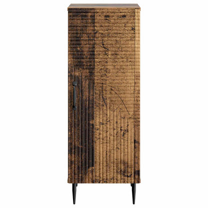 vidaXL Sideboard Old Wood 33 x 34.5 x 89.5 cm Engineered Wood 5