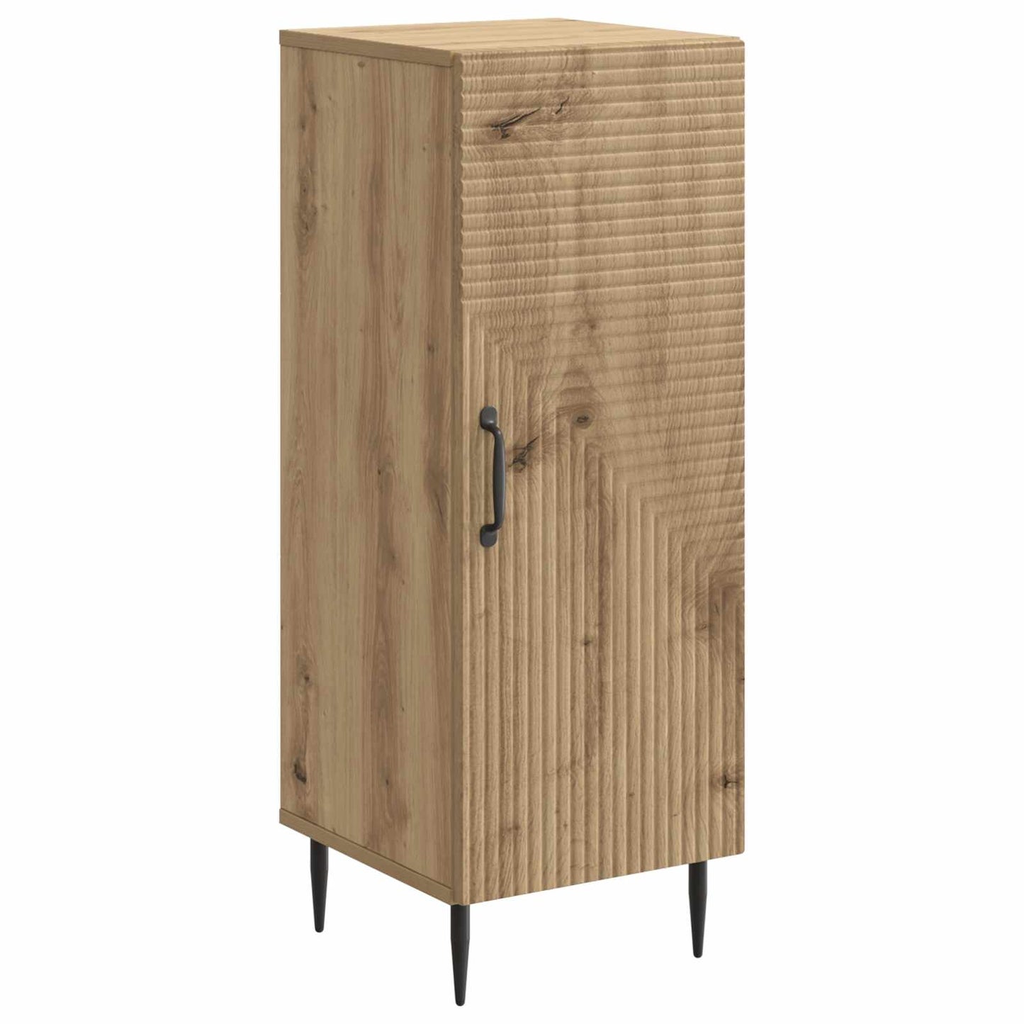 vidaXL Sideboard Artisan Oak 33 x 34.5 x 89.5 cm Engineered Wood 2