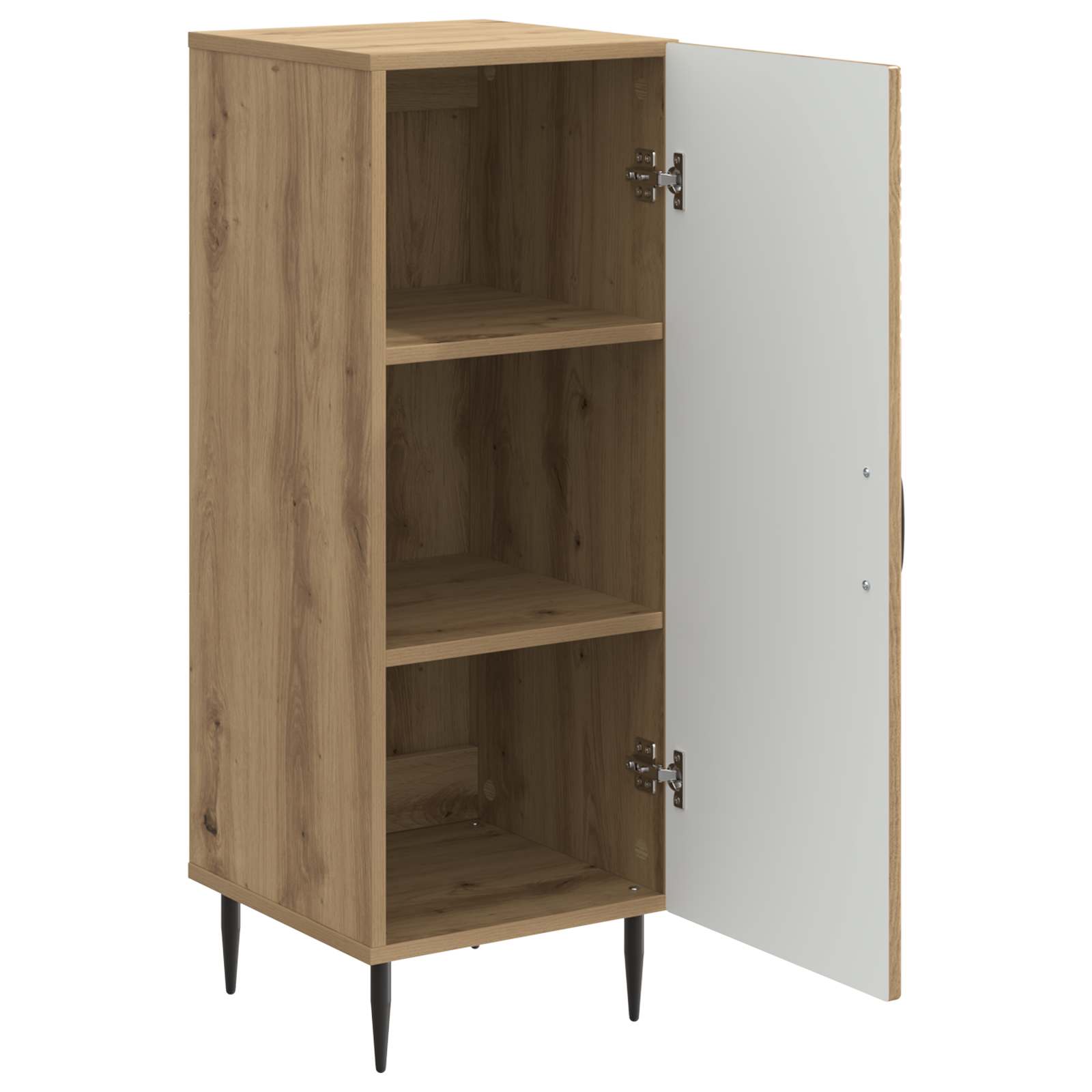vidaXL Sideboard Artisan Oak 33 x 34.5 x 89.5 cm Engineered Wood 4