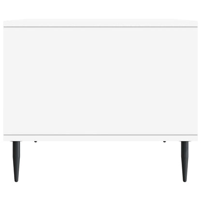 vidaXL Coffee Table White 90 x 50 x 40 cm Engineered Wood 6
