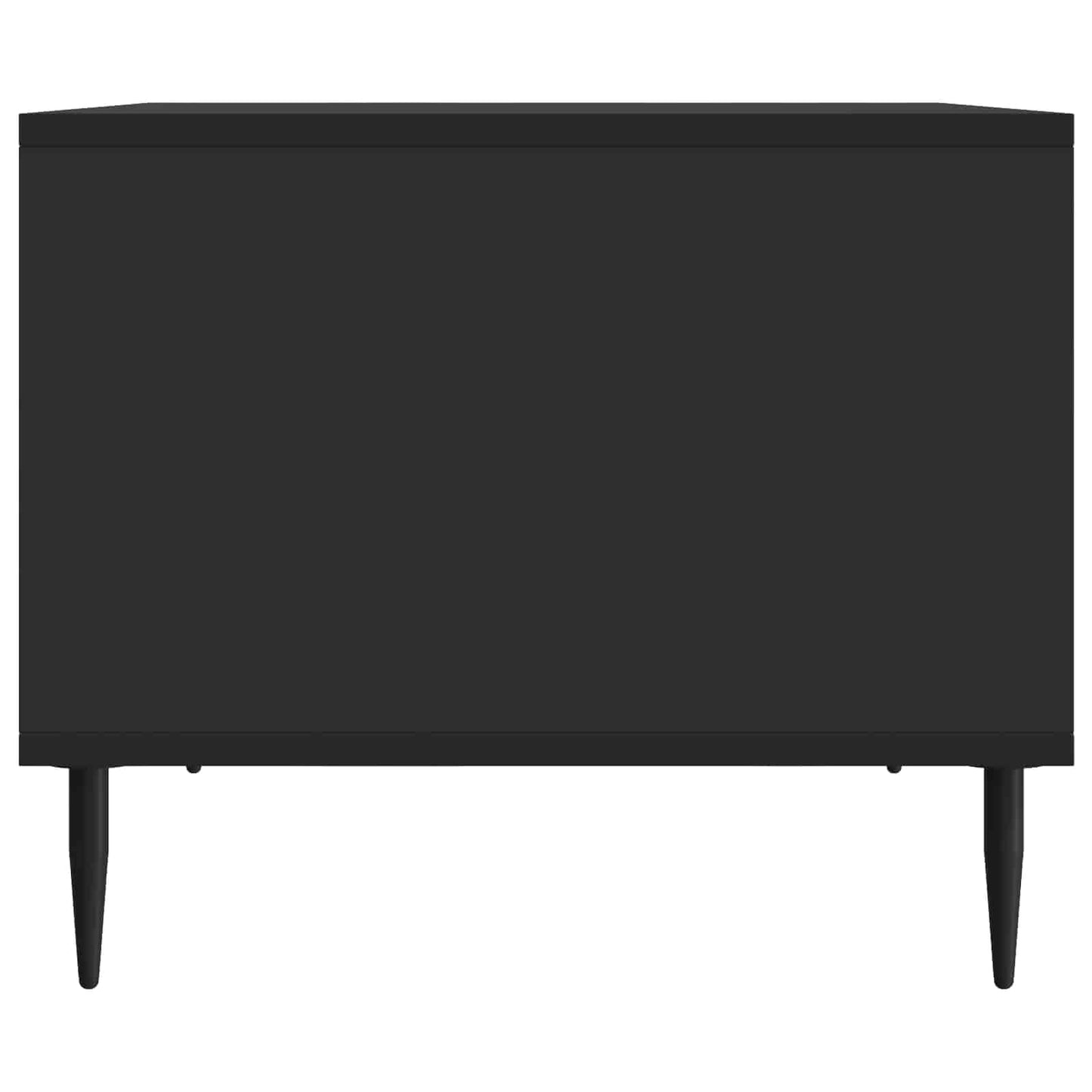 vidaXL Coffee Table Black 90 x 50 x 40 cm Engineered Wood 6