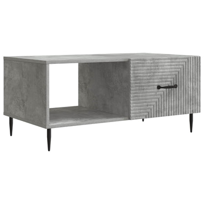 vidaXL Coffee Table Concrete Grey 90 x 50 x 40 cm Engineered Wood 2