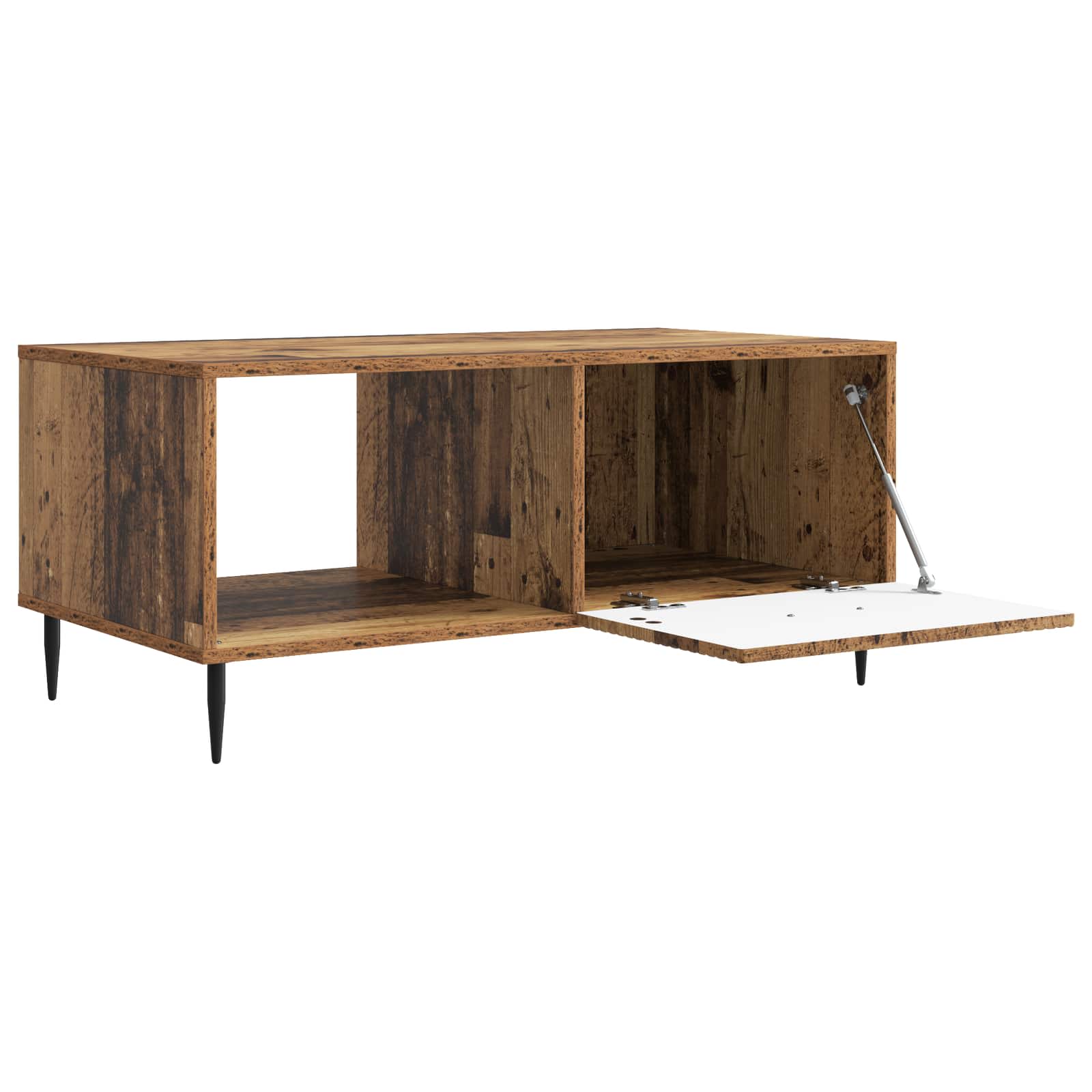 vidaXL Coffee Table Old Wood 90 x 50 x 40 cm Engineered Wood 4