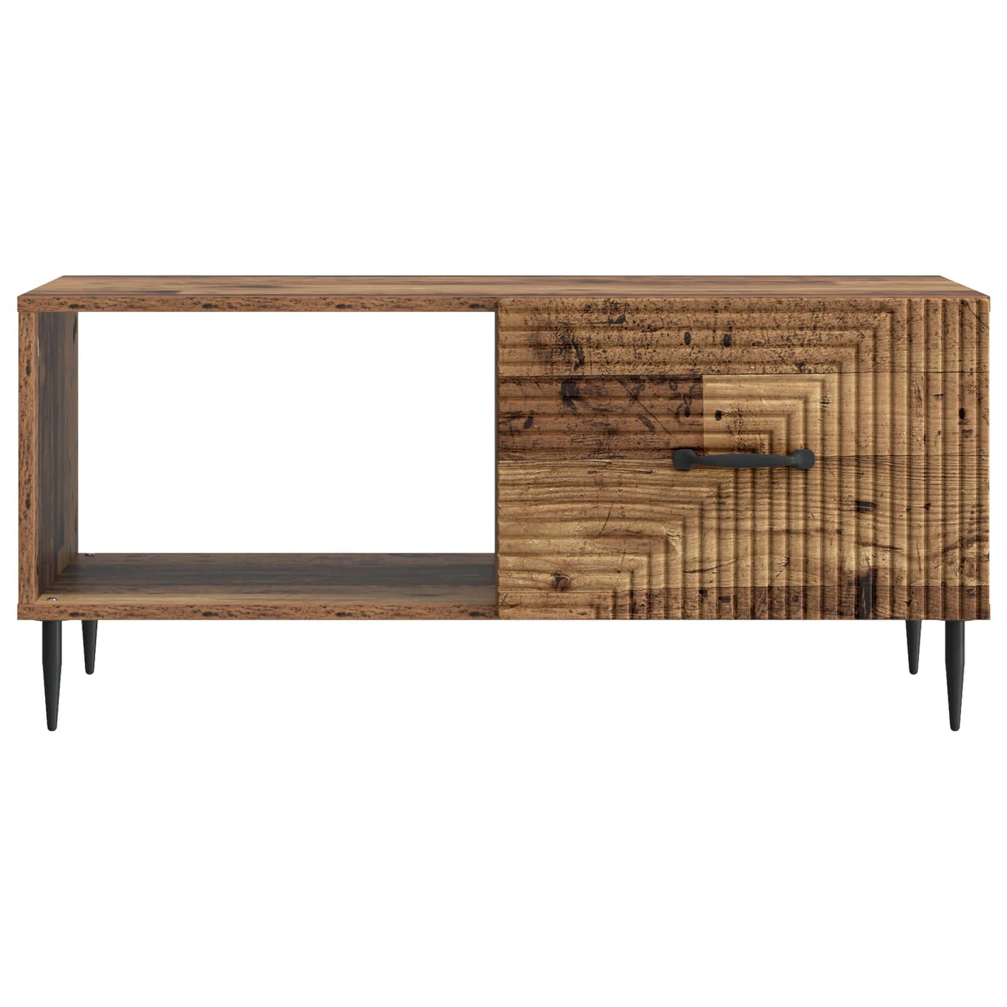 vidaXL Coffee Table Old Wood 90 x 50 x 40 cm Engineered Wood 5