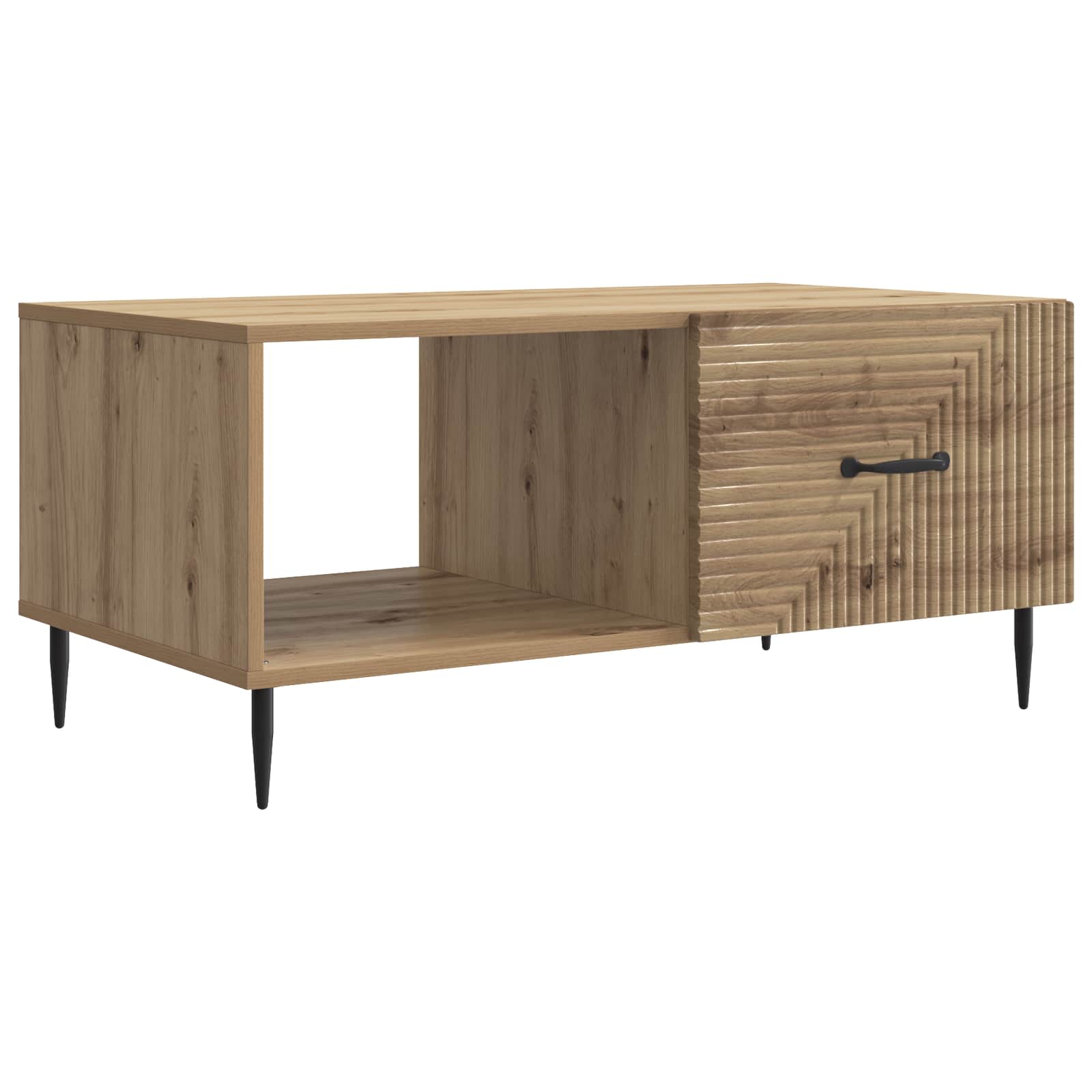 vidaXL Coffee Table Artisan Oak 90 x 50 x 40 cm Engineered Wood 2