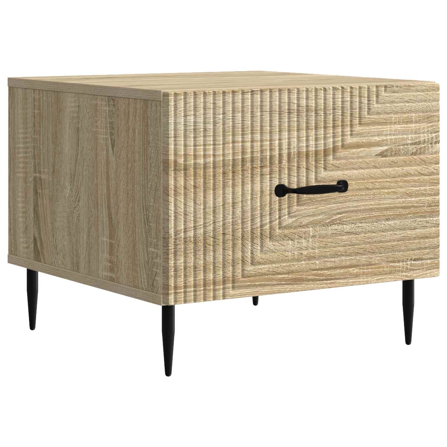 vidaXL Coffee Table Sonoma Oak 49 x 50 x 40 cm Engineered Wood 2