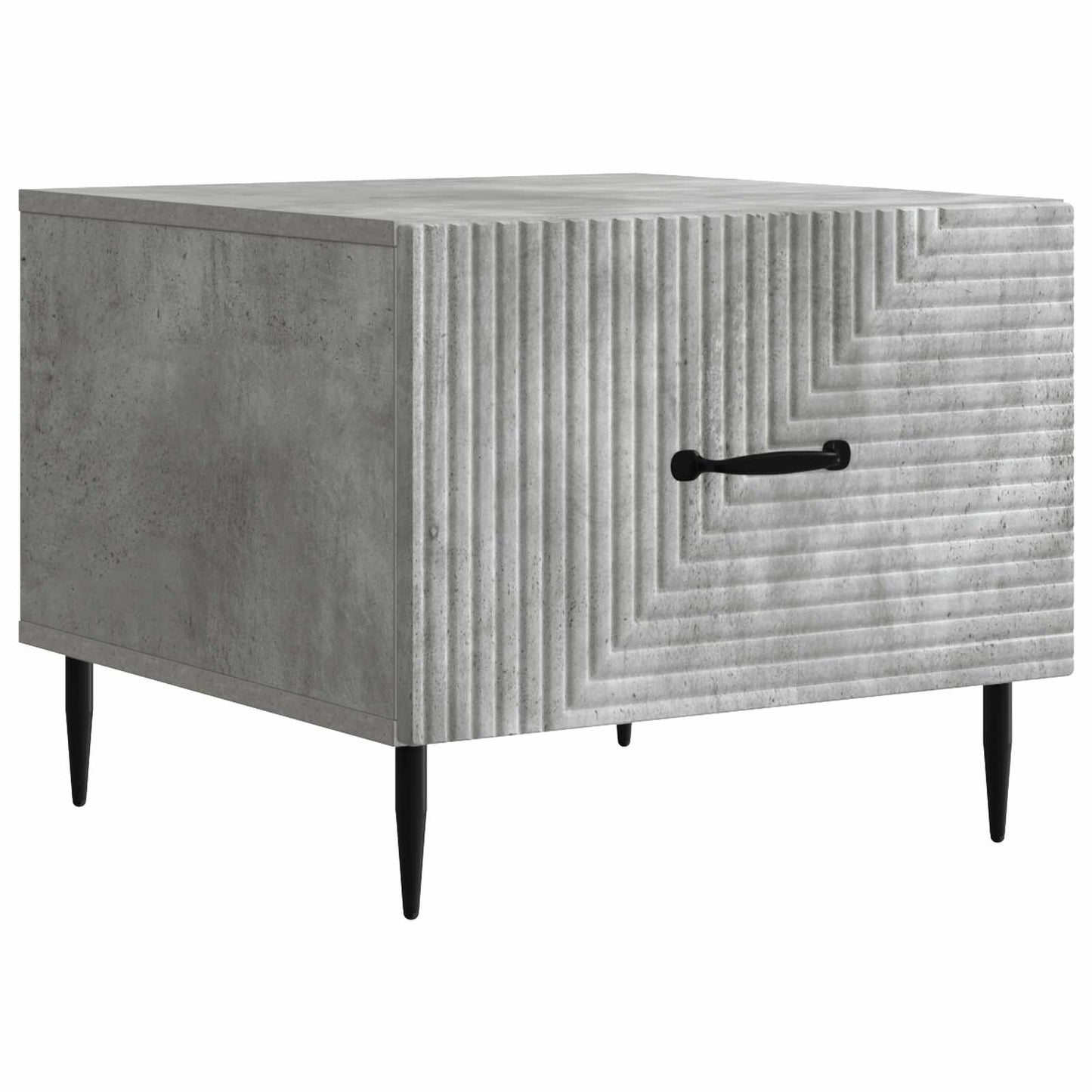 vidaXL Coffee Table Concrete Grey 49 x 50 x 40 cm Engineered Wood 2