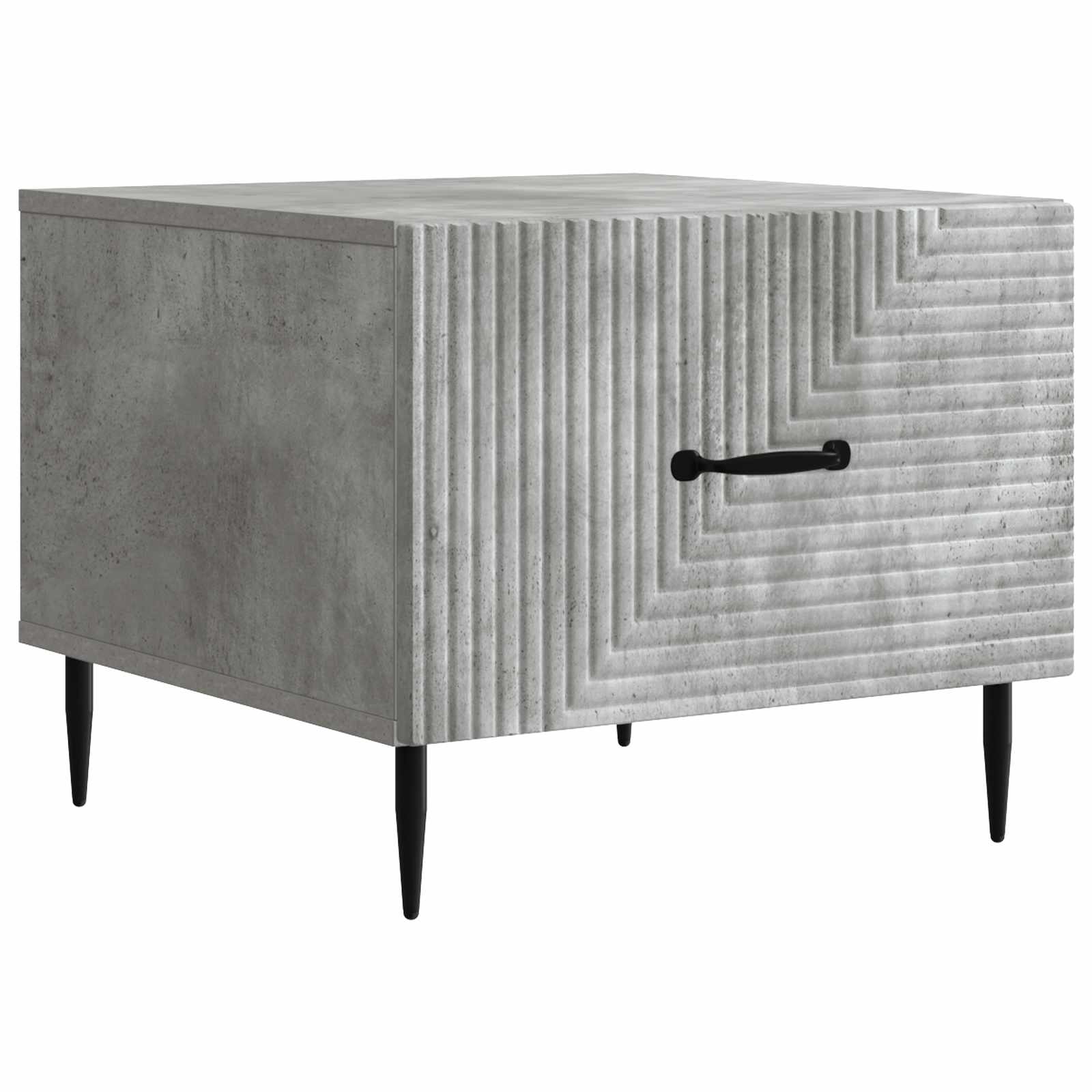 vidaXL Coffee Table Concrete Grey 49 x 50 x 40 cm Engineered Wood 2