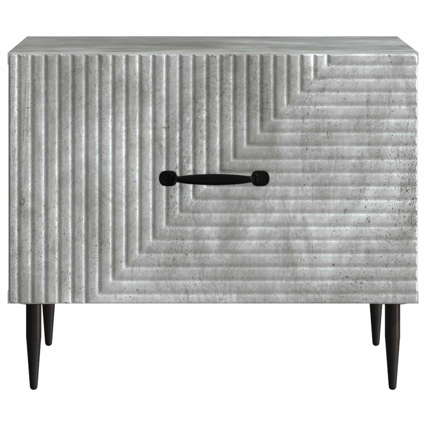 vidaXL Coffee Table Concrete Grey 49 x 50 x 40 cm Engineered Wood 5