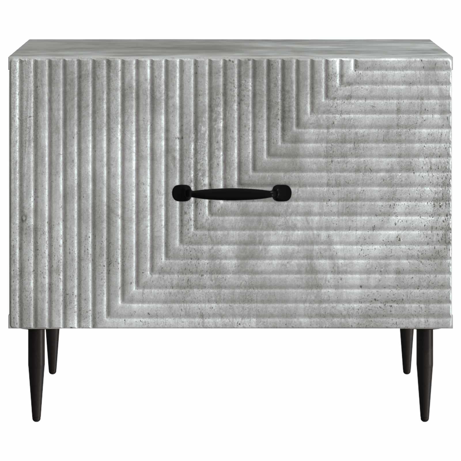 vidaXL Coffee Table Concrete Grey 49 x 50 x 40 cm Engineered Wood 5
