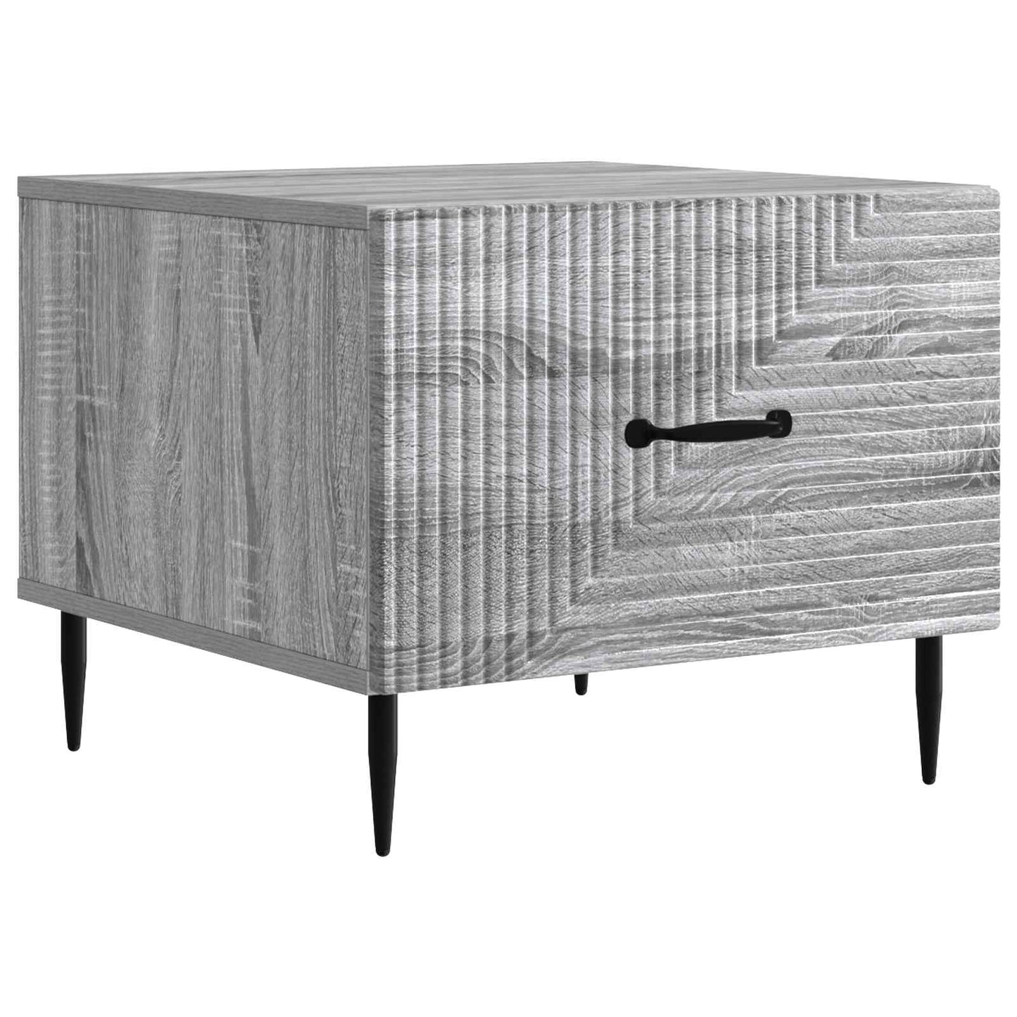vidaXL Coffee Table Grey Sonoma 49 x 50 x 40 cm Engineered Wood 2