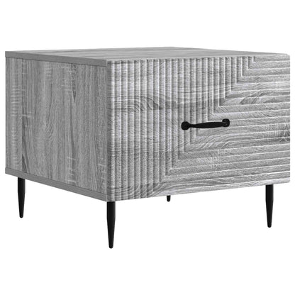 vidaXL Coffee Table Grey Sonoma 49 x 50 x 40 cm Engineered Wood 2