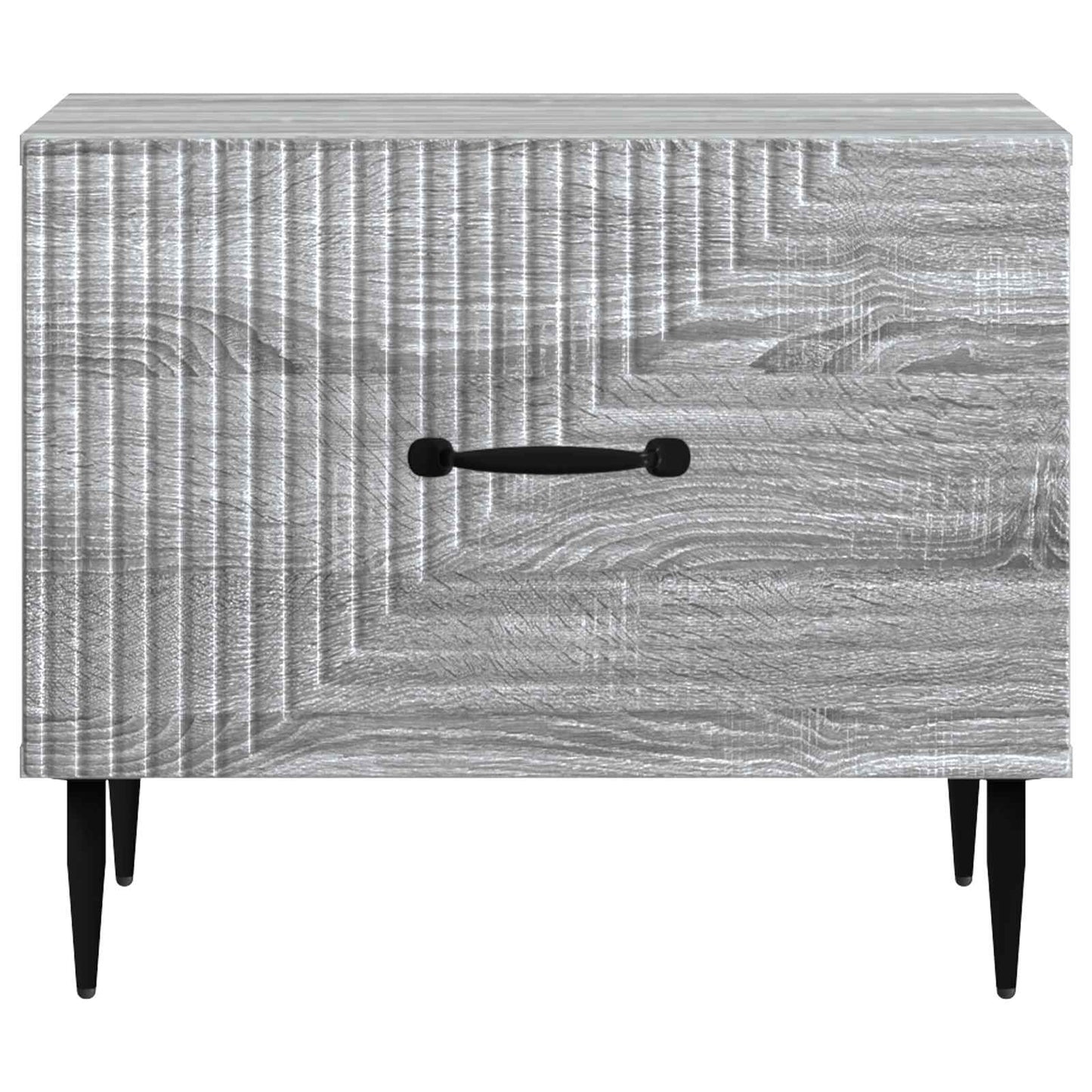 vidaXL Coffee Table Grey Sonoma 49 x 50 x 40 cm Engineered Wood 5