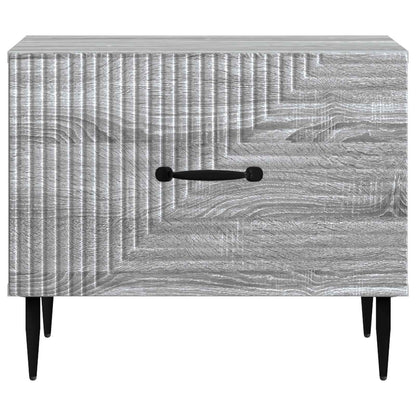 vidaXL Coffee Table Grey Sonoma 49 x 50 x 40 cm Engineered Wood 5