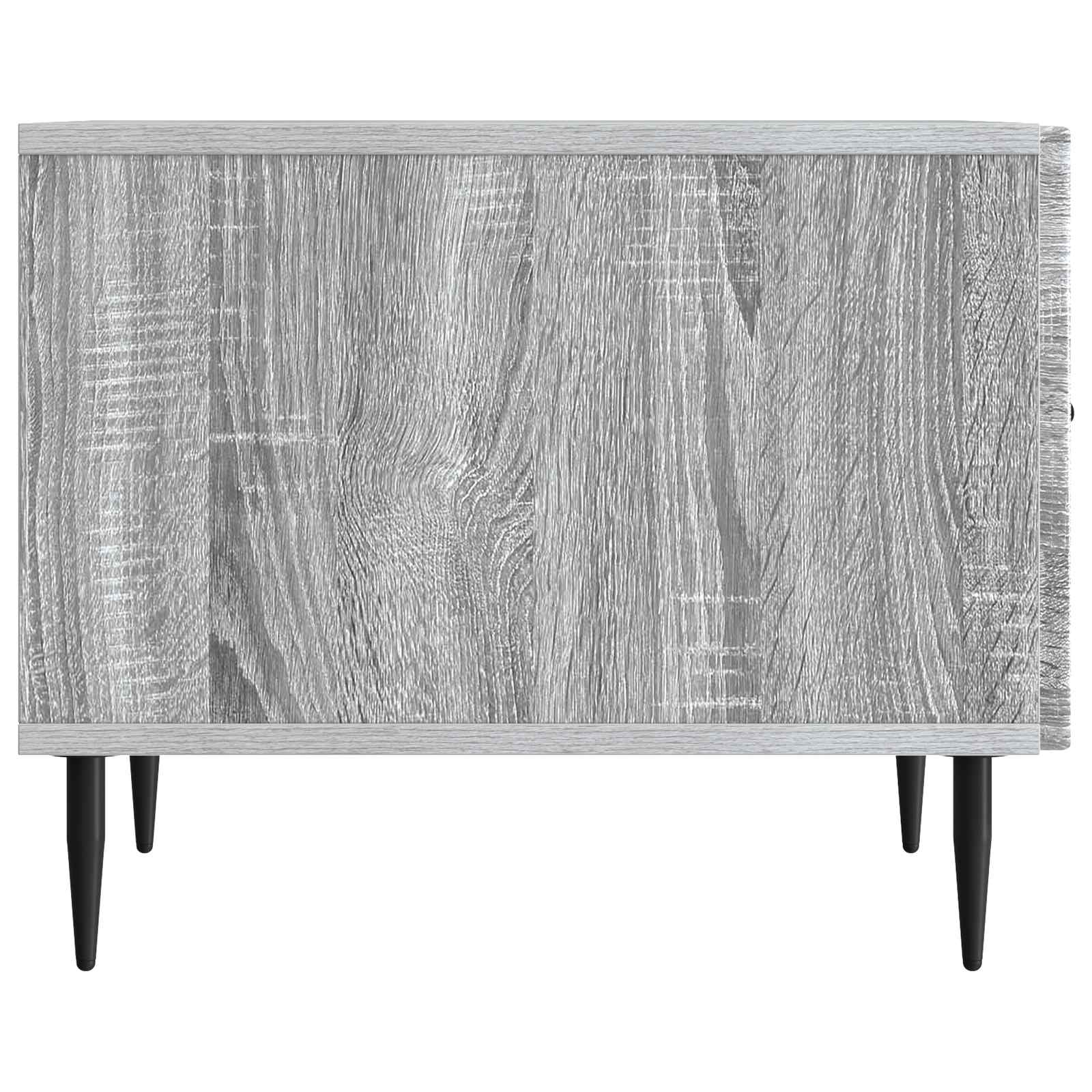 vidaXL Coffee Table Grey Sonoma 49 x 50 x 40 cm Engineered Wood 6