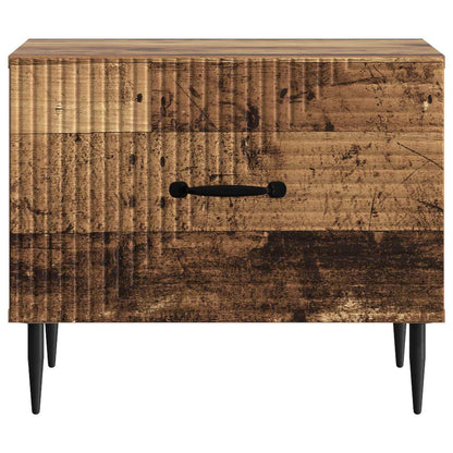 vidaXL Coffee Table Old Wood 49 x 50 x 40 cm Engineered Wood 5