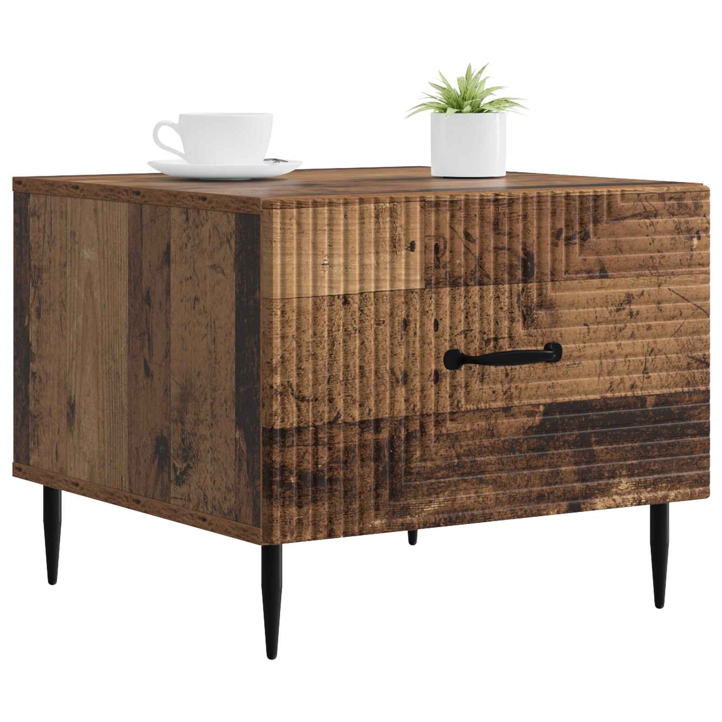 vidaXL Coffee Table Old Wood 49 x 50 x 40 cm Engineered Wood 3