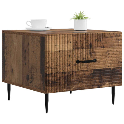 vidaXL Coffee Table Old Wood 49 x 50 x 40 cm Engineered Wood 3