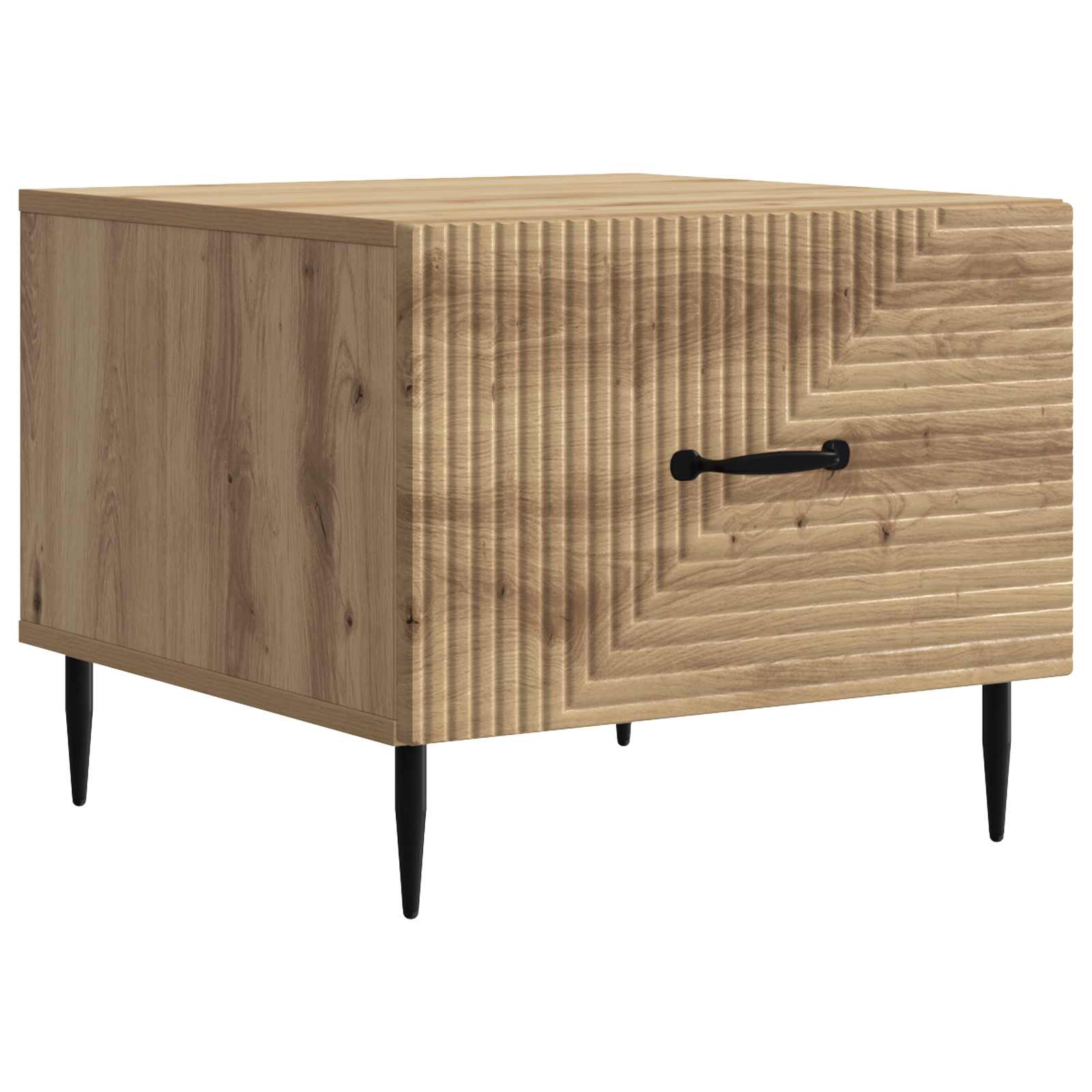 vidaXL Coffee Table Artisan Oak 49 x 50 x 40 cm Engineered Wood 2