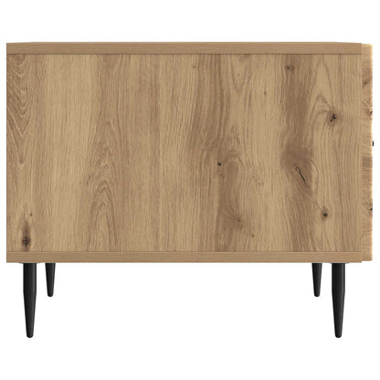 vidaXL Coffee Table Artisan Oak 49 x 50 x 40 cm Engineered Wood 6