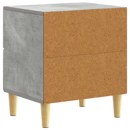 vidaXL Bedside Table Concrete Grey 43 x 34.5 x 48 cm Engineered Wood 6