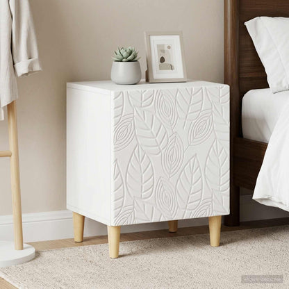 vidaXL Bedside Table 43 x 34.5 x 50 cm Engineered Wood