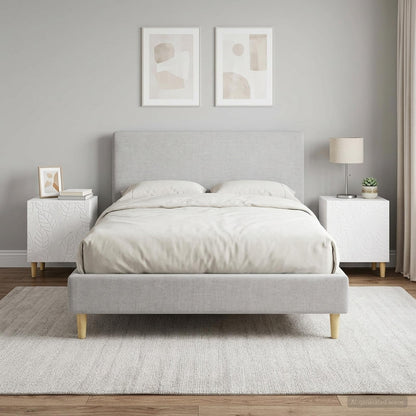 vidaXL Bedside Table 43 x 34.5 x 50 cm Engineered Wood