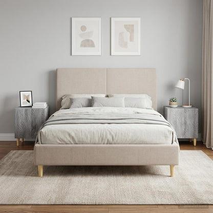 vidaXL Bedside Table 43 x 34.5 x 50 cm Engineered Wood