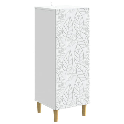 vidaXL Sideboard White 33 x 34.5 x 90 cm Engineered Wood 2