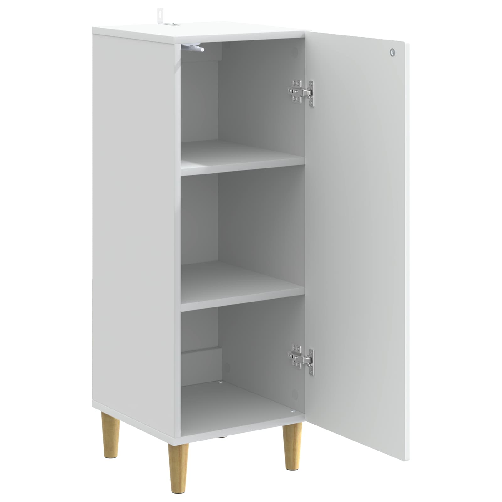 vidaXL Sideboard White 33 x 34.5 x 90 cm Engineered Wood 4