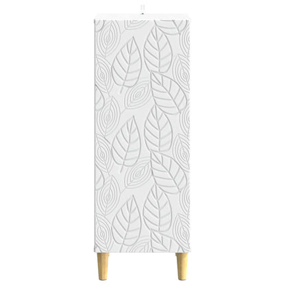 vidaXL Sideboard White 33 x 34.5 x 90 cm Engineered Wood 5