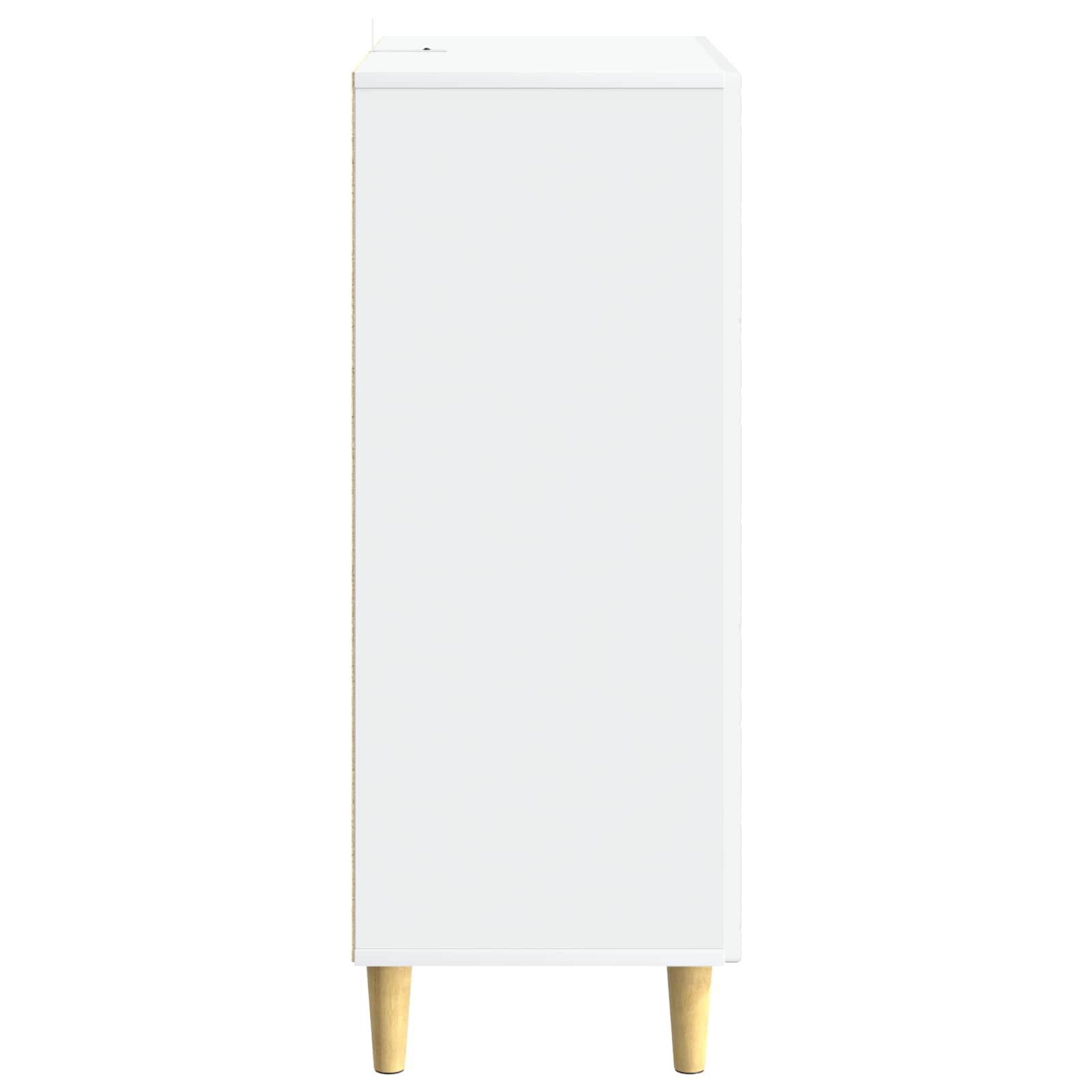 vidaXL Sideboard White 33 x 34.5 x 90 cm Engineered Wood 6