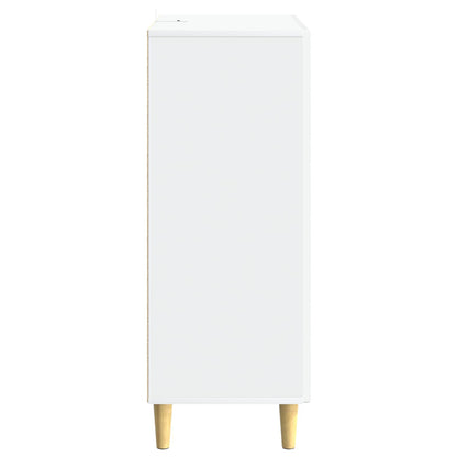 vidaXL Sideboard White 33 x 34.5 x 90 cm Engineered Wood 6