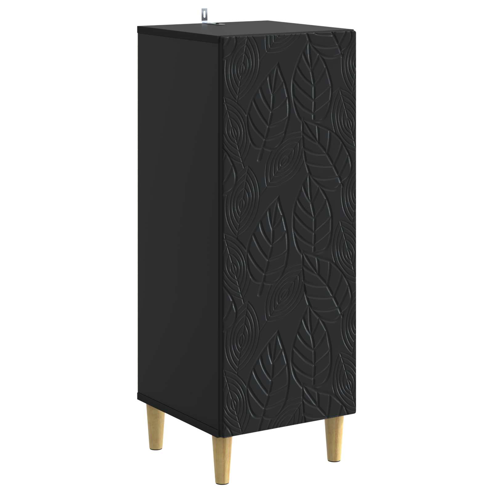 vidaXL Sideboard Black 33 x 34.5 x 90 cm Engineered Wood 2
