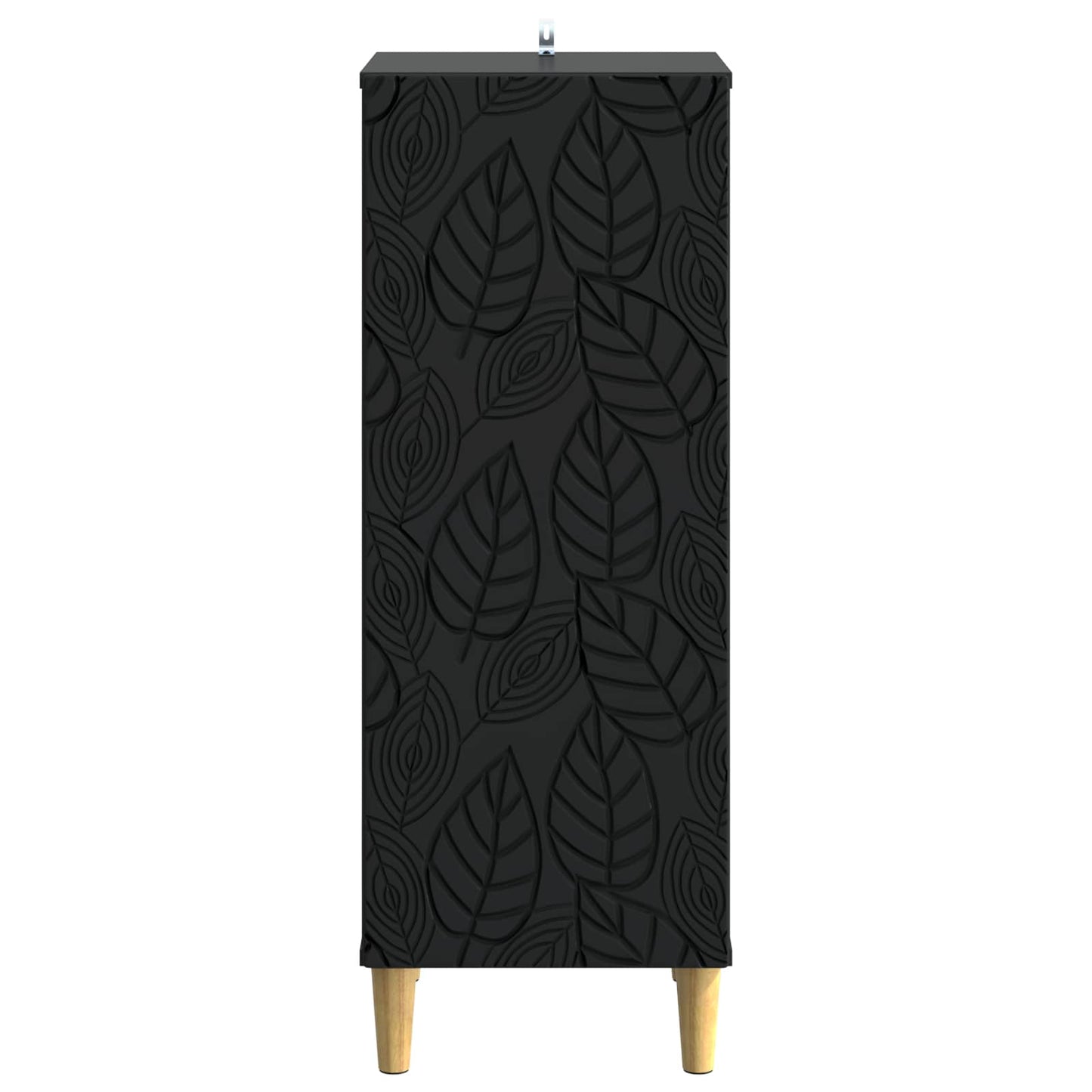 vidaXL Sideboard Black 33 x 34.5 x 90 cm Engineered Wood 5