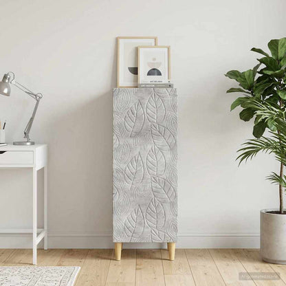 vidaXL Sideboard Concrete Grey 33 x 34.5 x 90 cm Engineered Wood 1